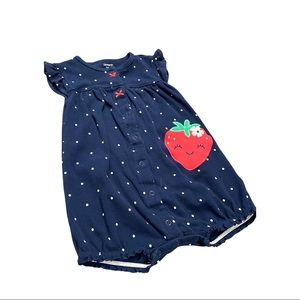 Carter’s strawberry romper